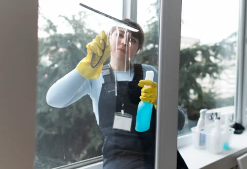 Nettoyage de vitres intérieures et extérieures à Chauffour-sur-Vell